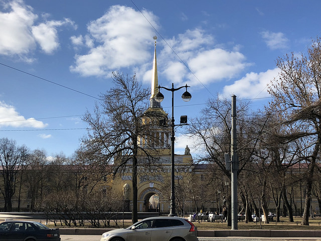 Прогулка по Санкт-Петербургу 10 апреля 2018