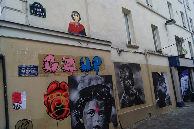 Париж - граффити